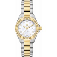 Tag Heuer Aquaracer Diamond & Gold Ladies Luxury Watch WBD1423-BB0321
